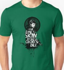 S K I N - M Y S E L F - A - C R O C O D I L E Unisex T-Shirt