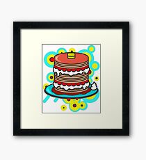 Pancake Framed Print