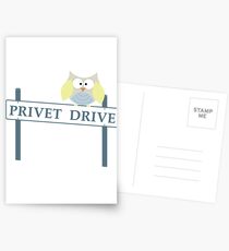 Number 4 Privet Drive Postcards