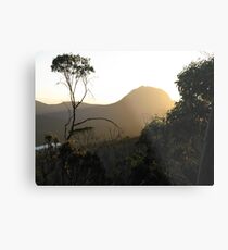 Mount Pelion West at sunset - Peter Metal Print