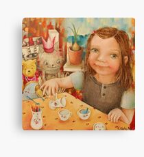 Rose service Canvas Print