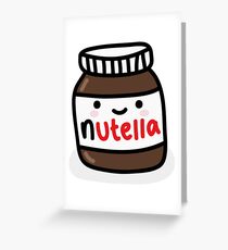 Nutella Jar Greeting Card