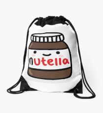 Nutella Jar Drawstring Bag