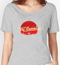 Fly Casual Women's Relaxed Fit T-Shirt