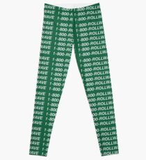 1-800-ROLLWAVE – Tulane University Hotline Bling Leggings