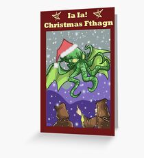 Christmas Fthagn! Greeting Card