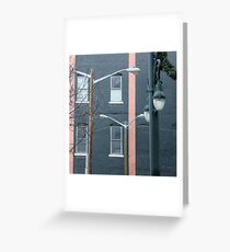 building of delight Greeting Card