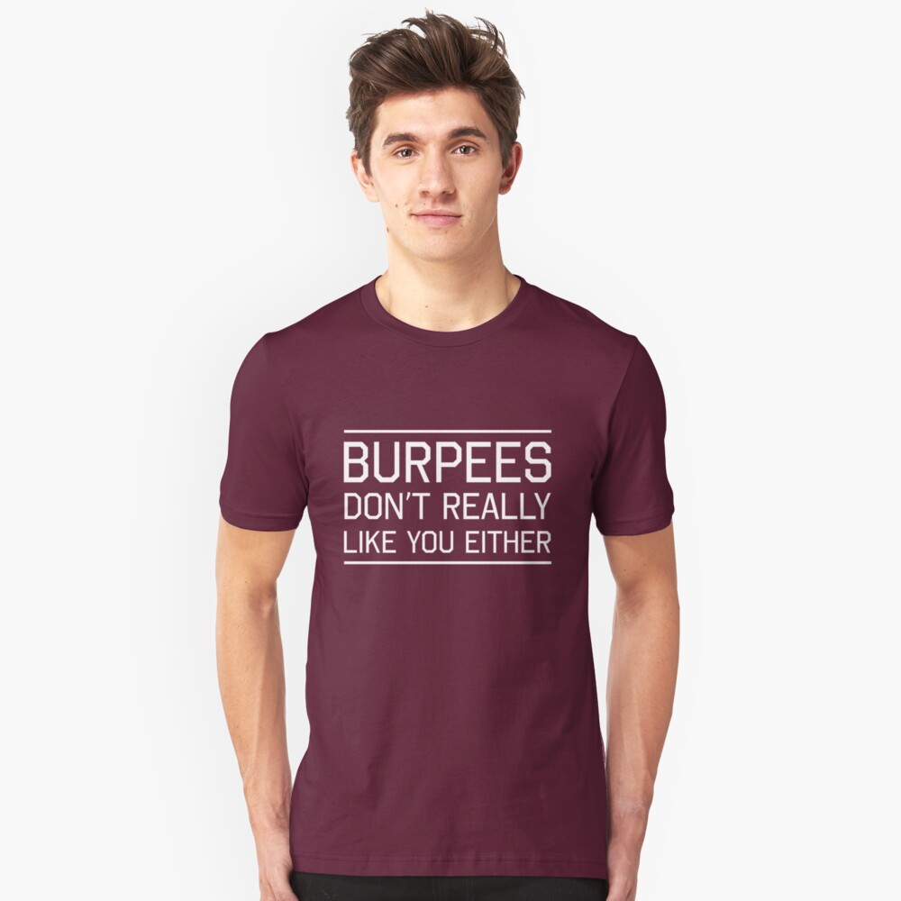 t shirt burpees