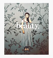 her name means beauty. Photographic Print
