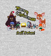 Woodland Critter Christmas Kids Pullover Hoodie