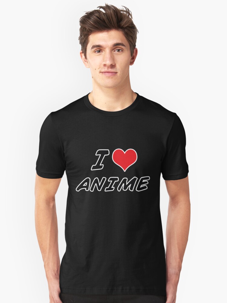 love Women\u0027s | Fitted I Scoop anime T-Shirt