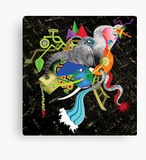evolução - evolution Canvas Print