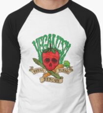 Veganism Men's Baseball Âľ T-Shirt