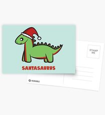 Santasaurus Postcards