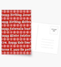 Christmas Time For All Postcards