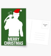 Daryl Dixon Christmas Design (Light) Postcards