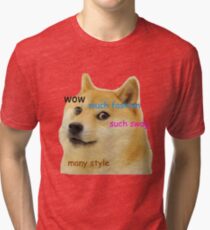Doge T-Shirt Tri-blend T-Shirt