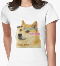 Doge T-Shirt Women's Fitted T-Shirt