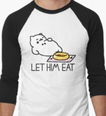 Neko Atsume - Let Him Eat Men's Baseball ¾ T-Shirt