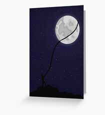 Lasso the Moon (Prints, Phone Cases, Notebooks) Greeting Card