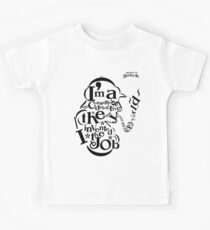 Sherlock Typography Kids Tee