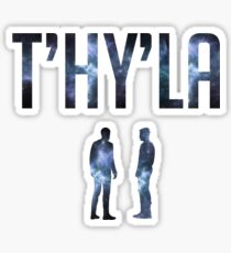 t'hy'la Sticker