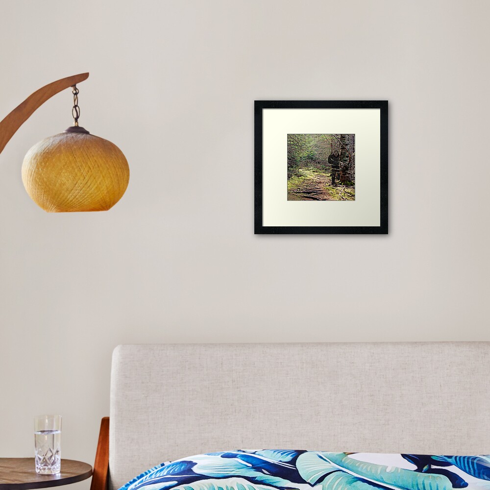 Louisiana Sasquatch Framed Art Print