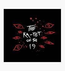 Ka-Tet of the 19 Photographic Print