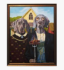 American Dogs Photographic Print