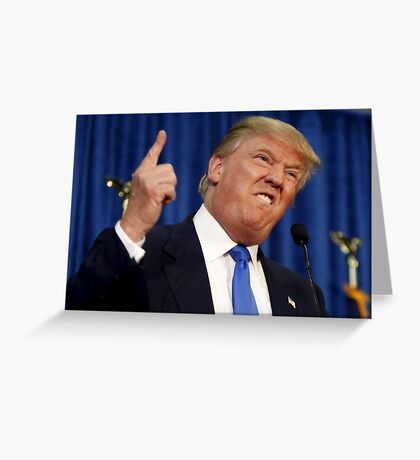 Donald Trump: Greeting Cards | Redbubble