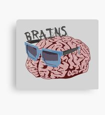 Cool Brains Canvas Print