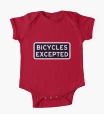 Bicycles Excepted One Piece - Short Sleeve