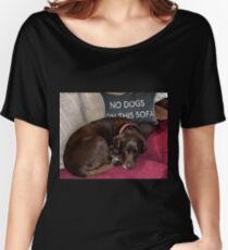 I Can't Read Either Women's Relaxed Fit T-Shirt
