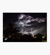 Gladstone Thunderstorm Photographic Print