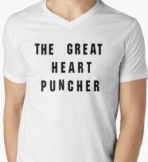 The Great Heart Puncher Men's V-Neck T-Shirt