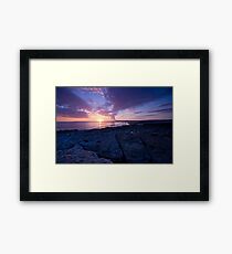 Ogmore by the sea Framed Print
