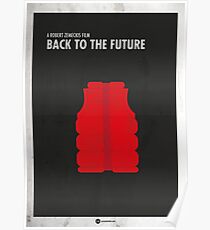 Back to the Future Minimal Film Poster Poster