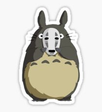 Totoro Mask Sticker