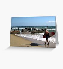 SS Dicky Greeting Card