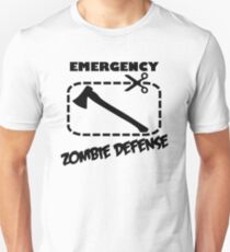 Emergency Zombie Defense Unisex T-Shirt