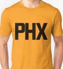 Camiseta unisex Phoenix Sky Harbor International Airport Black Ink