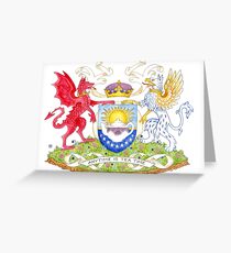 Heraldry Greeting Card