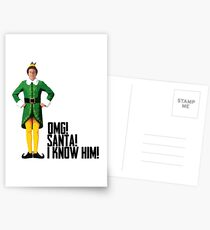 Elf - Will Ferrell | Buddy - Christmas Quote - Funny Postcards