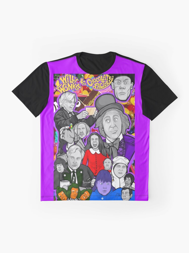 willy wonka and the chocolate factory t shirt