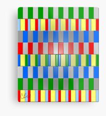 Colorful Blocks Metal Print