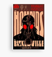 Vintage Poster - The Hounds of Baskerville Canvas Print