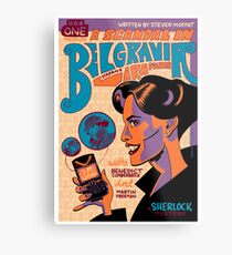 VintagePoster - A Scandal in Belgravia Metal Print