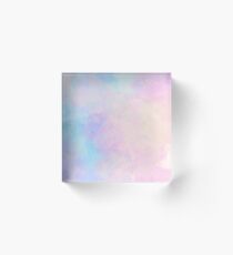 Plur Pastel One Acrylic Block