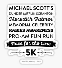 The Office - Rabies Awareness Fun Run Sticker