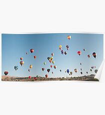 Hot Air Balloon Poster